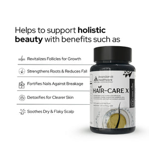Hair-CARE X | Hair Growth & Hair Fall Support | Vegan Capsules