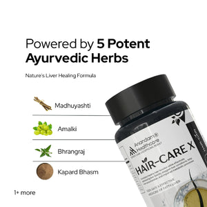 Hair-CARE X | Hair Growth & Hair Fall Support | Vegan Capsules