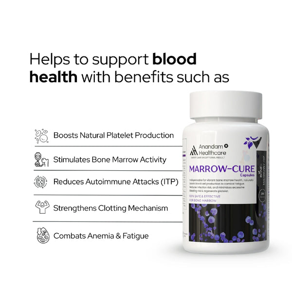 मैरोक्योर | अप्लास्टिक एनीमिया | इम्यून थ्रोम्बोसाइटोपेनिक पुरपुरा-एड | वीगन कैप्सूल
