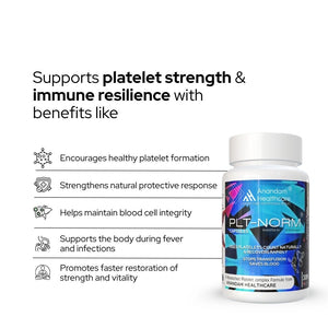 PLT NORM® | Promotes Fast Recovery from Dengue & Platelet Booster Supplement | Papaya Leaf Free