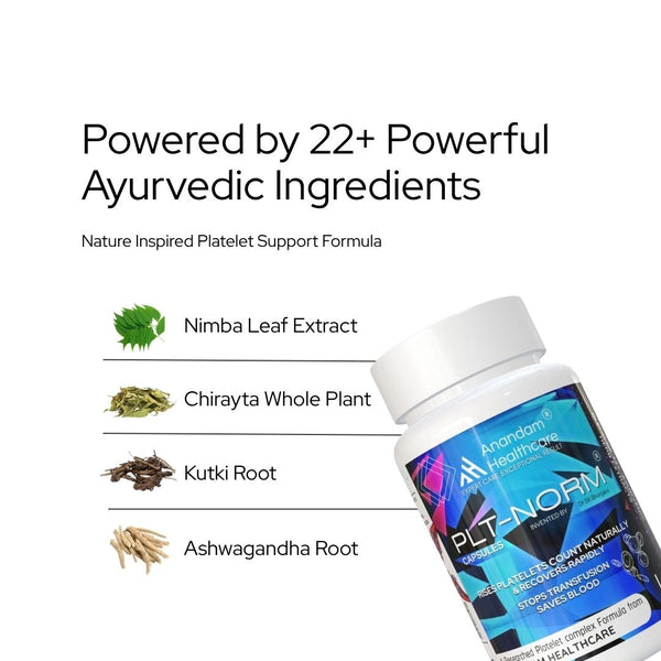PLT NORM® | Promotes Fast Recovery from Dengue & Platelet Booster Supplement | Papaya Leaf Free