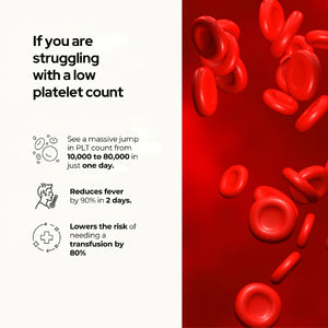 पीएलटी नॉर्म डेंगू कैप्सूल - प्लेटलेट बढ़ाने के लिए सर्वश्रेष्ठ आयुर्वेदिक दवा, ट्रांसफ्यूजन की आवश्यकता नहीं