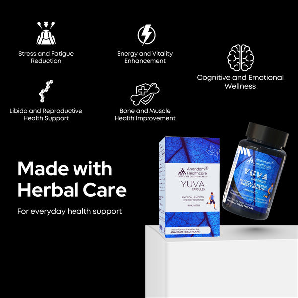 Yuva Ayurvedic Capsules — natural testosterone booster and energy supplement for men India