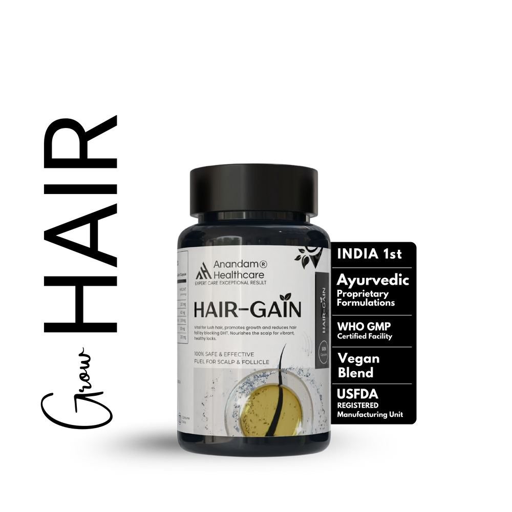 Hair-Gain Vegan Capsules for Hair Growth | Hair Growth Formula | Hairloss solution