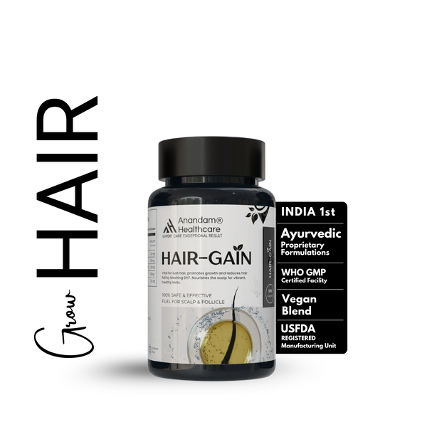 Hair-Gain Vegan Capsules for Hair Growth | Hair Growth Formula | Hairloss solution